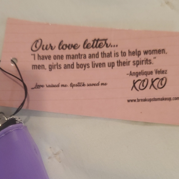 Purple Cosmetic Bag with Fun Print (24) - Picture 3 of 8